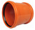 МУФТА РЕМОНТНАЯ ДЛЯ НАРУЖНОЙ КАНАЛИЗАЦИИ (ОРАНЖЕВАЯ) ДН 110