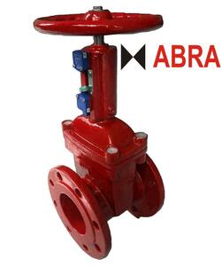 Задвижка чугун 30вч39р ABRA A40-i 250.16 с индикатором положения фото 1