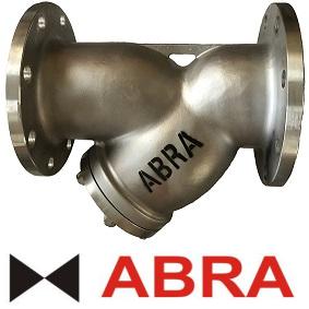 Фильтр сетчатый ABRA серии YF3000 PN16, нерж. AISI316, фланцевый фото 1