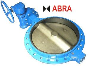 Затвор чугун диск чугун EPDM ABRA BUV-VF826-G МФ.1000.10 редуктор фото 1