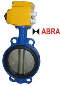 Затвор чугун диск чугун EPDM ABRA BUV-VF826-EAST МФ.125.16 с приводом IP65 220В фото 1