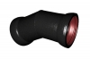 ОТВОД ОР 10 ГР РАСТРУБНЫЙ ВЧШГ СВАРНОЙ ДУ 800 фото 2