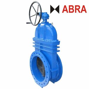 Задвижка чугун 30вч539р ABRA A40-G 700.10 редуктор фото 1